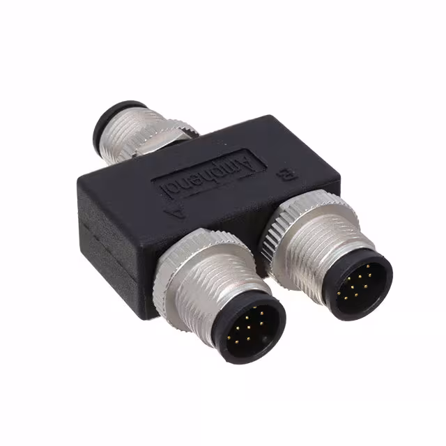 YA-A12M-A12M-A12M-01 Amphenol LTW  Rundsteckverbinderadapter